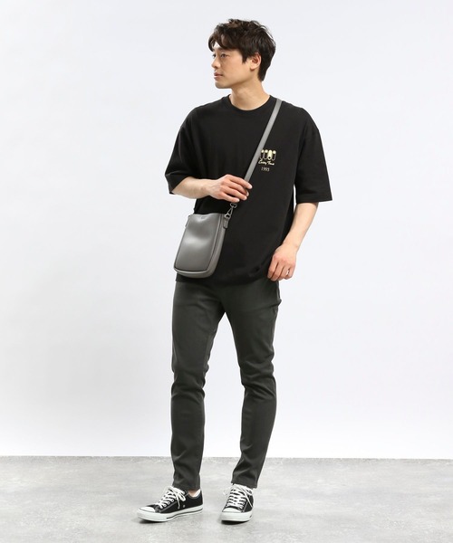 GLOBAL WORK Smile Seed Store（グローバルワーク スマイルシードストア）の「コットンプリントTシャツ半袖/984098（Tシャツ/カットソー・メンズ・ホワイト系その他6/ブラック/チャコール/オフホワイト・LARGE/X-LARGE/SMALL/MEDIUM）」の17枚目の写真