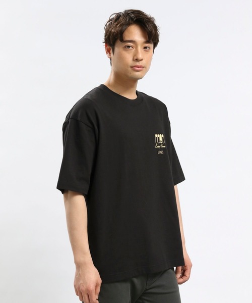 GLOBAL WORK Smile Seed Store（グローバルワーク スマイルシードストア）の「コットンプリントTシャツ半袖/984098（Tシャツ/カットソー・メンズ・ホワイト系その他6/ブラック/チャコール/オフホワイト・LARGE/X-LARGE/SMALL/MEDIUM）」の20枚目の写真