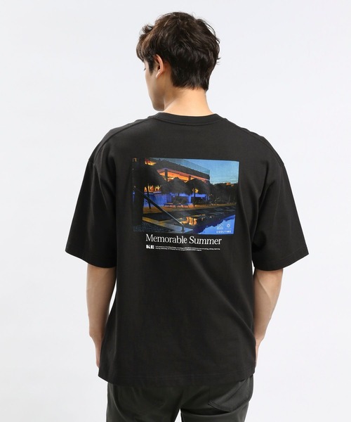 GLOBAL WORK Smile Seed Store（グローバルワーク スマイルシードストア）の「コットンプリントTシャツ半袖/984098（Tシャツ/カットソー・メンズ・ホワイト系その他6/ブラック/チャコール/オフホワイト・LARGE/X-LARGE/SMALL/MEDIUM）」の22枚目の写真