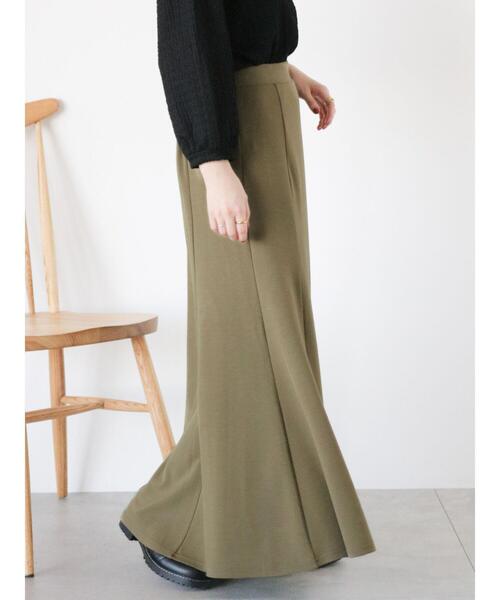 ehka sopo（エヘカソポ）の「◎カットマーメイドスカート（スカート・レディース・ブラック/グレー/オフホワイト/カーキ・F）」の4枚目の写真