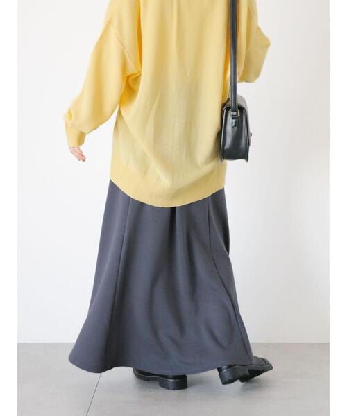 ehka sopo（エヘカソポ）の「◎カットマーメイドスカート（スカート・レディース・ブラック/グレー/オフホワイト/カーキ・F）」の15枚目の写真