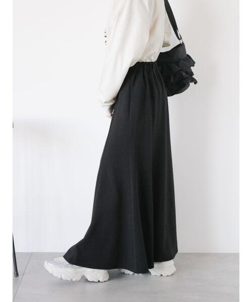 ehka sopo（エヘカソポ）の「◎カットマーメイドスカート（スカート・レディース・ブラック/グレー/オフホワイト/カーキ・F）」の12枚目の写真