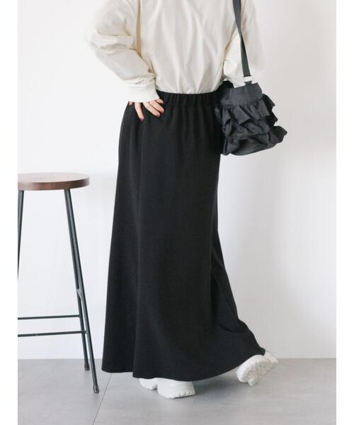 ehka sopo（エヘカソポ）の「◎カットマーメイドスカート（スカート・レディース・ブラック/グレー/オフホワイト/カーキ・F）」の11枚目の写真