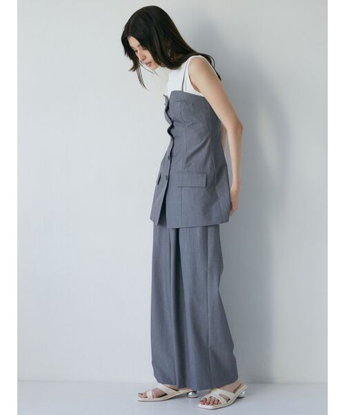 MURUA（ムルーア）の「カットワークトングサンダル（サンダル・レディース・ホワイト/ブラック・24.5/23.5）」の9枚目の写真