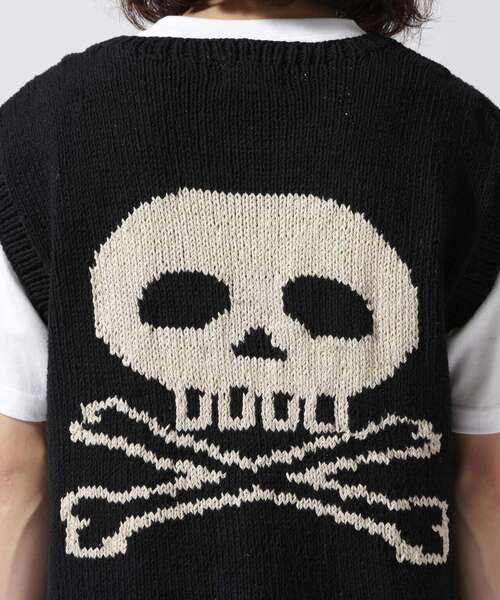 macmahon knitting mills カウチン スカルSkull niche.（ニッチ）の「MacMahon Knitting Mills /マクマホンニッ