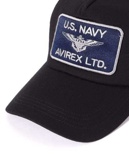 AVIREX（アヴィレックス）の「MESH CAP US NAVY / メッシュキャップ US ネイビー / AVIREX / アヴィレックス（キャップ・メンズ・その他4/ブラック/オリーブ系・F）」の10枚目の写真