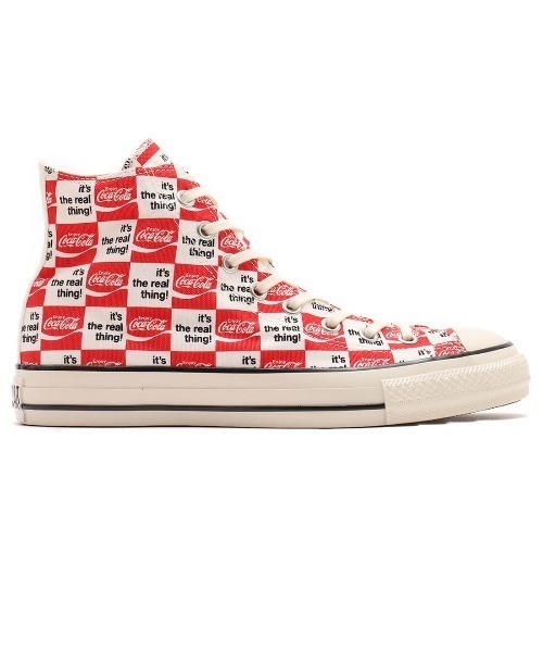 CONVERSE(コンバース)の「CONVERSE ALL STAR US Coca-Cola CK HI / コンバース オールスター US コカ・コーラ CK ハイ(スニーカー・メンズ・レッド・27.0cm/26.0cm/29.0cm/28.0cm/30.0cm/27.5cm/26.5cm/25.5cm)」の8枚目の写真
