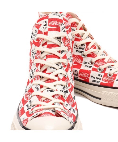 CONVERSE(コンバース)の「CONVERSE ALL STAR US Coca-Cola CK HI / コンバース オールスター US コカ・コーラ CK ハイ(スニーカー・メンズ・レッド・27.0cm/26.0cm/29.0cm/28.0cm/30.0cm/27.5cm/26.5cm/25.5cm)」の5枚目の写真