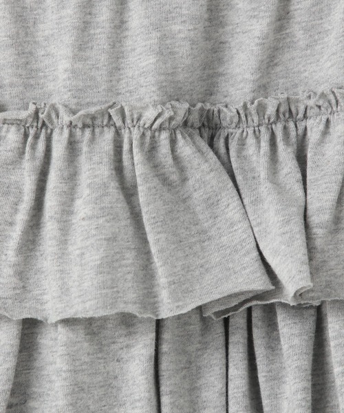 LOWRYS FARM(ローリーズファーム)の「カットティアードミニスカート 122364(スカート・キッズ・ブラック/グレー/レッド・110cm/120cm/130cm/140cm/150cm)」の9枚目の写真