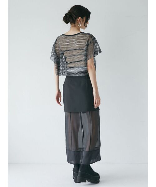 MURUA（ムルーア）の「カップ付きブラトップ（チューブトップ・レディース・ブラック/ホワイト・FREE）」の6枚目の写真