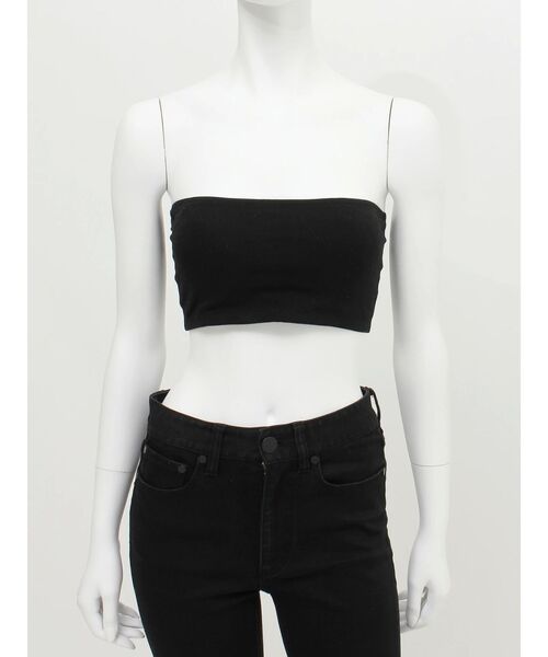 MURUA（ムルーア）の「カップ付きブラトップ（チューブトップ・レディース・ブラック/ホワイト・FREE）」の11枚目の写真