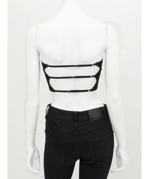 MURUA（ムルーア）の「カップ付きブラトップ（チューブトップ・レディース・ブラック/ホワイト・FREE）」の16枚目の写真