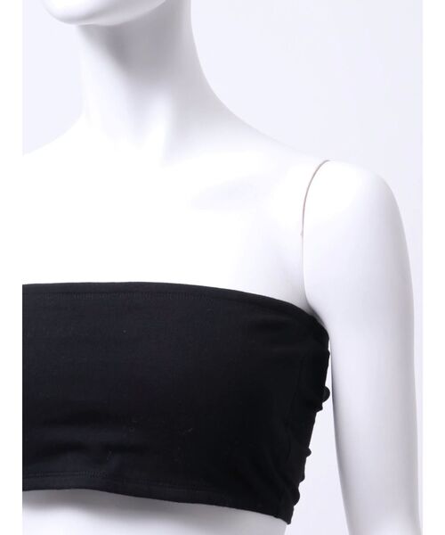 MURUA（ムルーア）の「カップ付きブラトップ（チューブトップ・レディース・ブラック/ホワイト・FREE）」の18枚目の写真