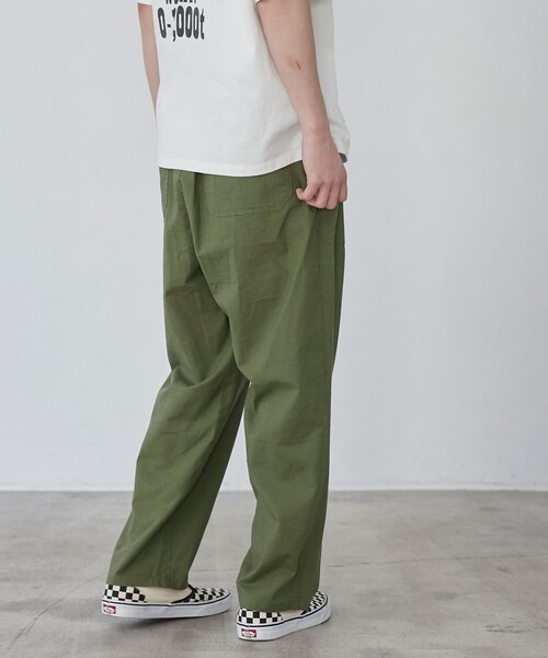 coen(コーエン)の「フレンチリネンコットンイージーベイカーパンツ(その他パンツ・メンズ・オリーブ/ネイビー/ベージュ・M/S/XL/L)」の12枚目の写真