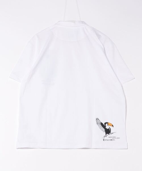 go slow caravan（ゴースローキャラバン）の「ESPACE VERT/エスパスヴェール　トリポロシャツ（ポロシャツ・メンズ・グレー/ホワイト・MEDIUM/LARGE/X-LARGE）」の21枚目の写真