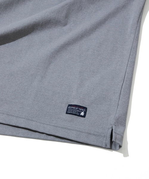 go slow caravan（ゴースローキャラバン）の「ESPACE VERT/エスパスヴェール　トリポロシャツ（ポロシャツ・メンズ・グレー/ホワイト・MEDIUM/LARGE/X-LARGE）」の12枚目の写真