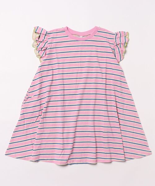 HOGAN RANCH WEAR(ホーガンランチウエア)の「ソウガラフリルショルダーワンピース(80~150cm)(ワンピース・キッズ・エメラルド/ピンク・120/80/130/140/150/90/100/110)」の13枚目の写真