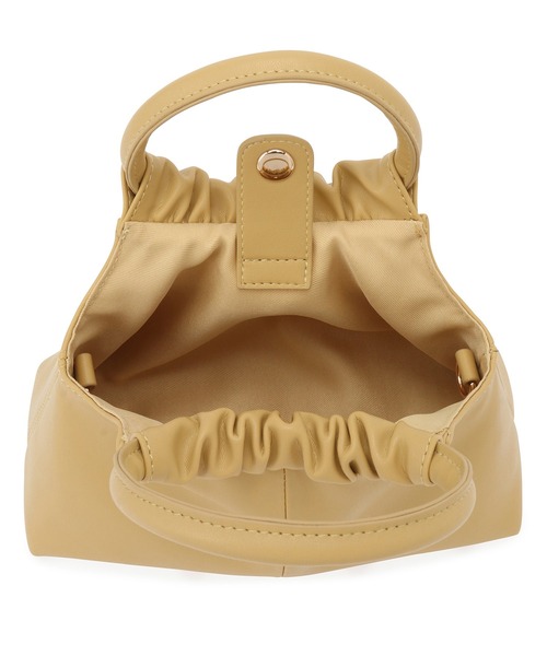 ROPE' PICNIC(ロペピクニック)の「ギャザーハンドルミニショルダーバッグ(ショルダーバッグ・レディース・ブラック/キナリ/イエロー系その他・FREE)」の4枚目の写真