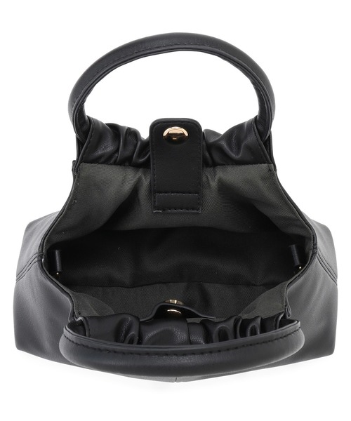 ROPE' PICNIC(ロペピクニック)の「ギャザーハンドルミニショルダーバッグ(ショルダーバッグ・レディース・ブラック/キナリ/イエロー系その他・FREE)」の6枚目の写真