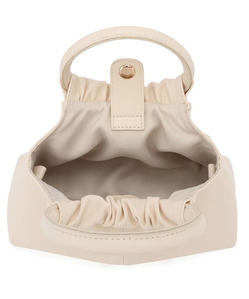 ROPE' PICNIC(ロペピクニック)の「ギャザーハンドルミニショルダーバッグ(ショルダーバッグ・レディース・ブラック/キナリ/イエロー系その他・FREE)」の8枚目の写真