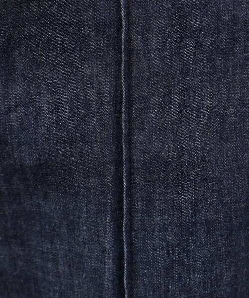 OPAQUE.CLIP（オペークドットクリップ）の「◆ストレッチデニムワイドパンツ【洗濯機洗い可】（デニムパンツ・レディース・ネイビー/ブルー・38/40/42）」の13枚目の写真