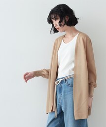 ◆シアーミディカーディガン