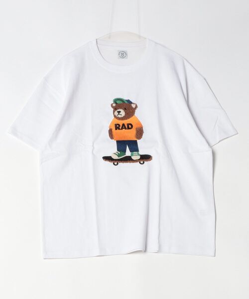【関税 送料無料】DSQUARED2 アニマル刺繍 コットン Ｔシャツ アニマル刺繍Tシャツ(M クマ&ウサギ): トップス｜Right-on公式