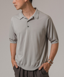 EDIFICE | シルクミックス ニットポロシャツ(ポロシャツ)