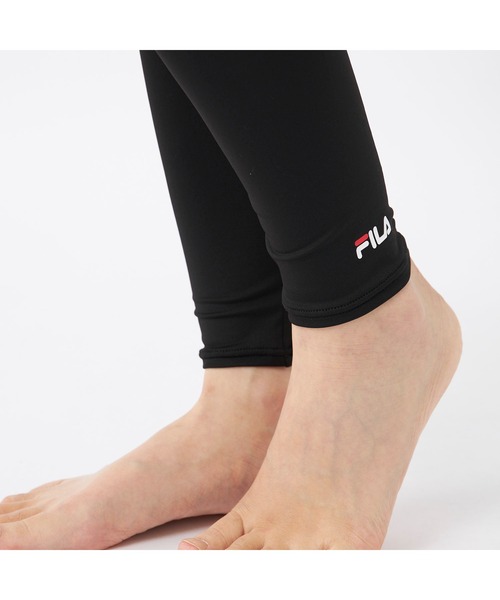 FILA（フィラ）の「FILA フィラ ラッシュレギンス スイムトレンカ 水陸両用 UPF50+（水着・レディース・ブラック・LL/S/M/L）」の4枚目の写真