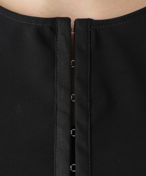 EDIT. FOR LULU（エディットフォールル）の「【EVERYDAY I LIKE.×EDIT. FOR LULU】ラッシュガードカーディガン（カーディガン/ボレロ・レディース・ブラック・FREE）」の14枚目の写真