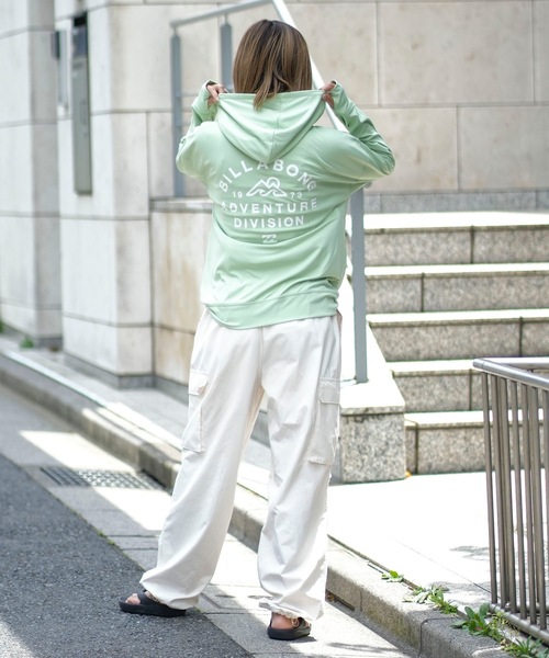 ★送料無料★2024春夏 新品【BILLABONG/ビラボン】水陸両用 ADIV ZIP UP LOOSE HOODED RASHGUARD ラッシュガード GER0 M BE01C-867 セール】BILLABONG レディース 【A/Div.】 ADIV ZIP UP LOOSE