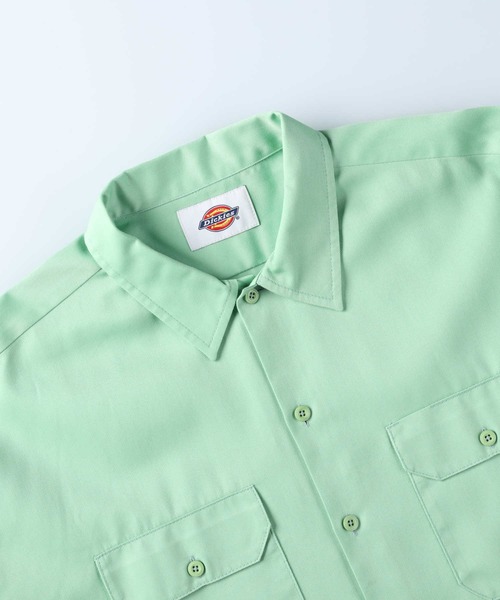 Right-on(ライトオン)の「Dickies(ディッキーズ)ワイドワークシャツ(シャツ/ブラウス・メンズ・ブラック/グリーン/ピンク/オレンジ・L/XL/M)」の16枚目の写真