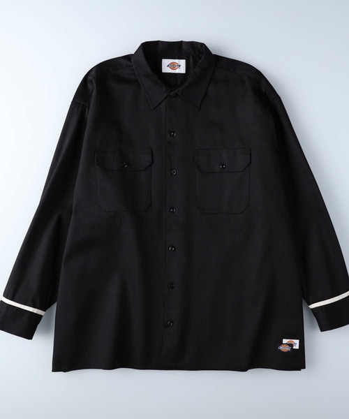 Right-on(ライトオン)の「Dickies(ディッキーズ)ワイドワークシャツ(シャツ/ブラウス・メンズ・ブラック/グリーン/ピンク/オレンジ・L/XL/M)」の22枚目の写真