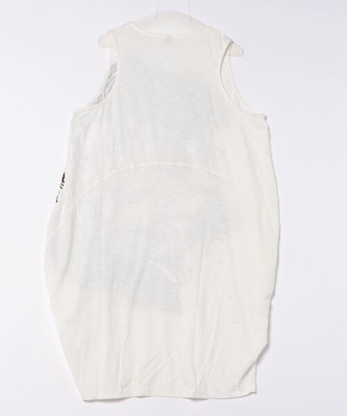 チャイハネ(チャイハネ)の「【チャイハネ】ゴーシャノースリーブワンピース(チュニック・レディース・ブラック/ホワイト/ベージュ・FREE)」の19枚目の写真