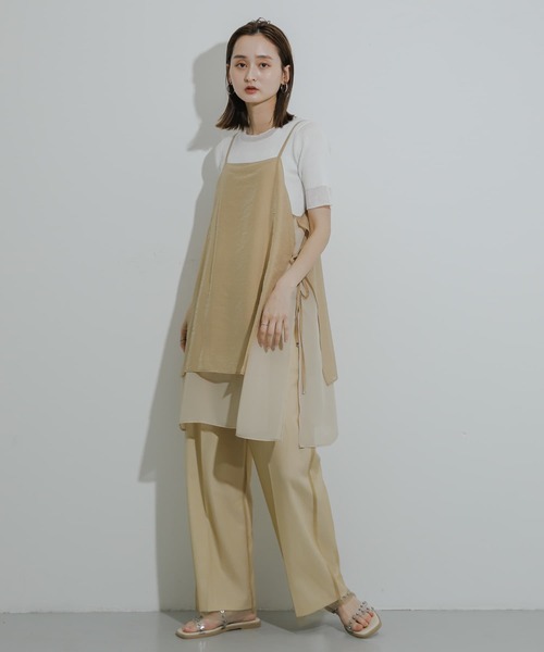 ⭐︎Reneの華麗なツイードパンツ⭐︎ senseofplace_ur NEW SUMMER ITEM 📍2Pキャミアンサンブル
