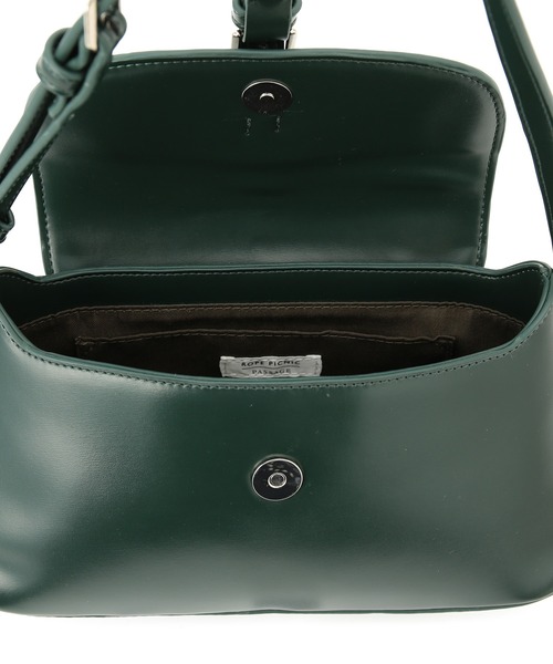 ROPE' PICNIC(ロペピクニック)の「【一部店舗限定:ダークグリーン】スリムベルトワンショルダーバッグ(ショルダーバッグ・レディース・ブラウン/ダークグリーン/ブラック・FREE)」の20枚目の写真