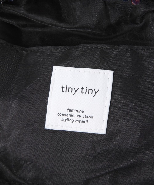 tiny tiny（ティニーティニー）の「スパンコールチェーンショルダーバッグ[tiny tiny(ティニーティニー)]（ショルダーバッグ・レディース・ブラック/ブルー/アイボリー・0）」の14枚目の写真