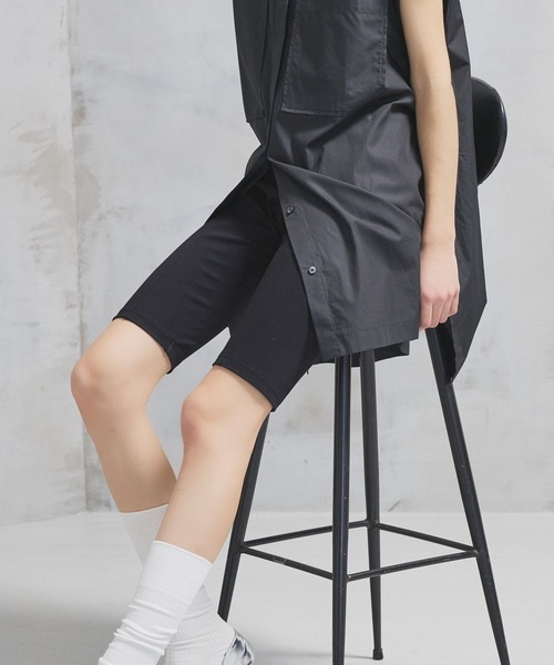 STERNBERG（スタンバーグ）の「フィットスキニーハーフパンツ（その他パンツ・レディース・ブラック・LARGE/MEDIUM）」の8枚目の写真