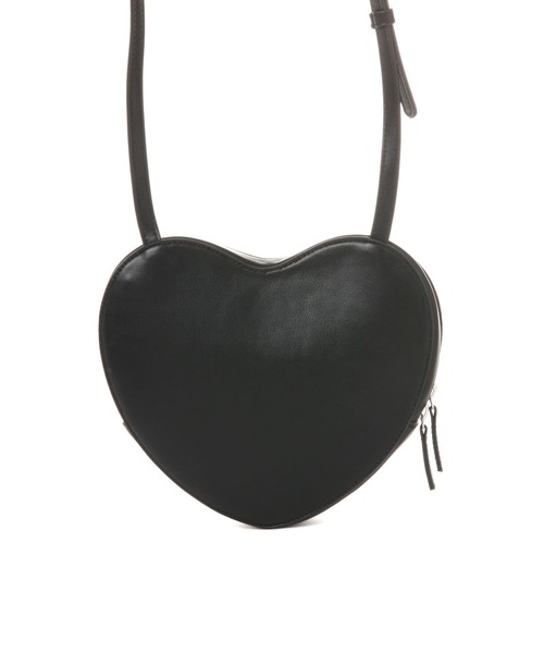 LAKOLE（ラコレ）の「ぷっくりハートポシェット / 132241（ショルダーバッグ・レディース・シルバー/ブラック/レッド・FREE）」の13枚目の写真