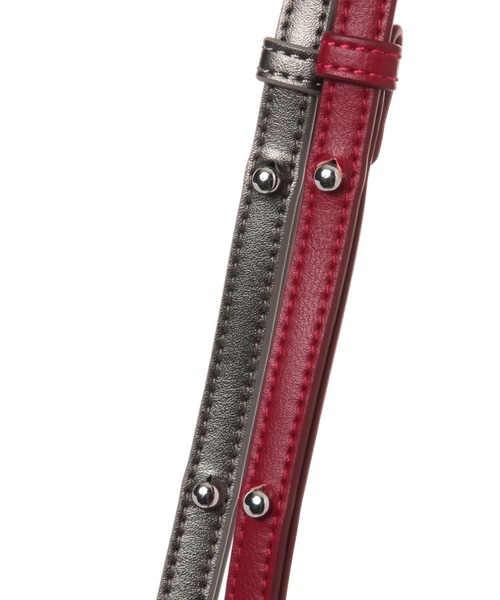 LAKOLE（ラコレ）の「ぷっくりハートポシェット / 132241（ショルダーバッグ・レディース・シルバー/ブラック/レッド・FREE）」の8枚目の写真