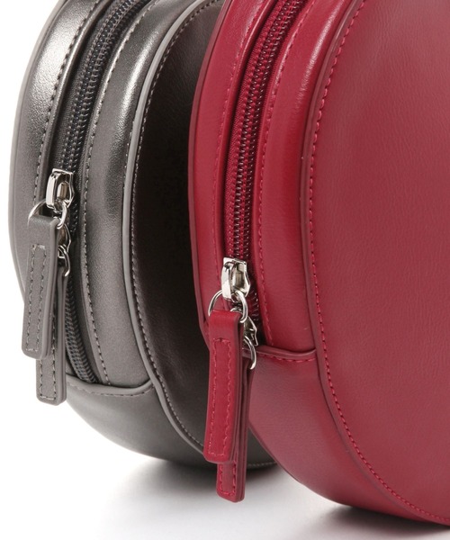 LAKOLE（ラコレ）の「ぷっくりハートポシェット / 132241（ショルダーバッグ・レディース・シルバー/ブラック/レッド・FREE）」の7枚目の写真