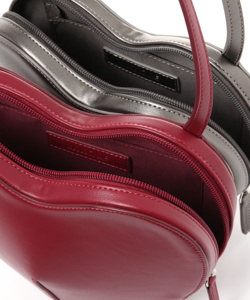 LAKOLE（ラコレ）の「ぷっくりハートポシェット / 132241（ショルダーバッグ・レディース・シルバー/ブラック/レッド・FREE）」の6枚目の写真