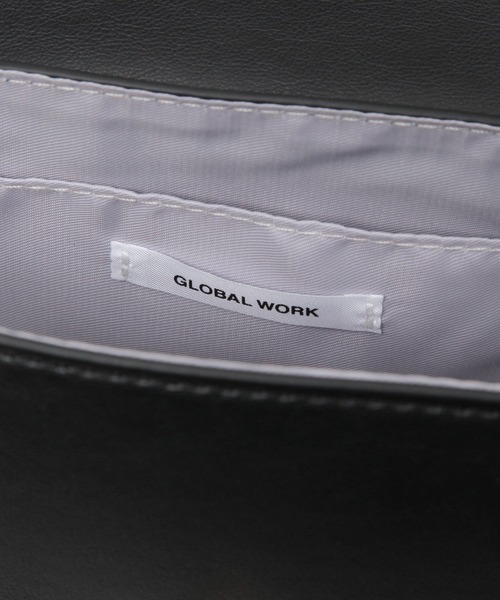 GLOBAL WORK（グローバルワーク）の「チェーンショルダーミニBAG/135899（ショルダーバッグ・キッズ・ブラック/アイボリー/レッド・FREE）」の8枚目の写真