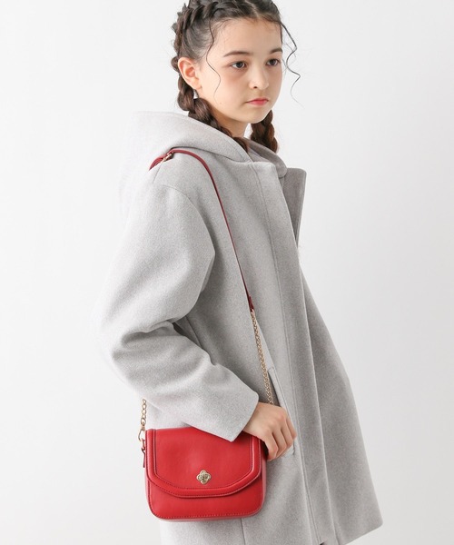 GLOBAL WORK（グローバルワーク）の「チェーンショルダーミニBAG/135899（ショルダーバッグ・キッズ・ブラック/アイボリー/レッド・FREE）」の14枚目の写真