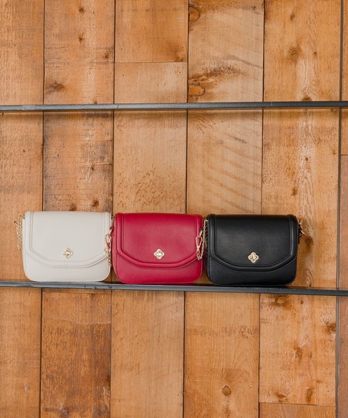 GLOBAL WORK（グローバルワーク）の「チェーンショルダーミニBAG/135899（ショルダーバッグ・キッズ・ブラック/アイボリー/レッド・FREE）」の20枚目の写真