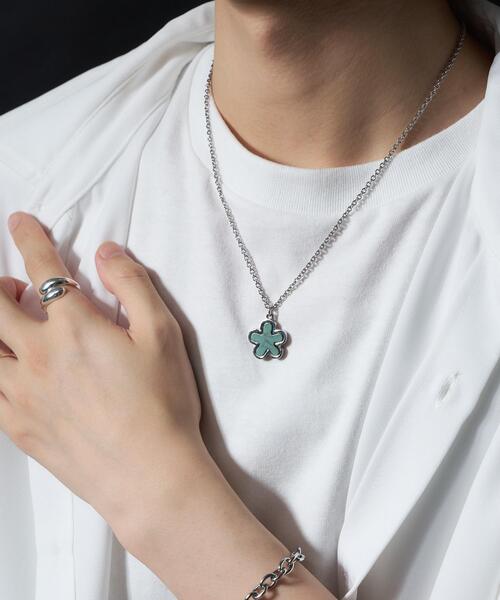 WEGO（ウィゴー）の「WEGO/変型ストーンネックレス（ネックレス・メンズ・グリーン/レッド/ブラック系その他/その他1・FREE）」の11枚目の写真