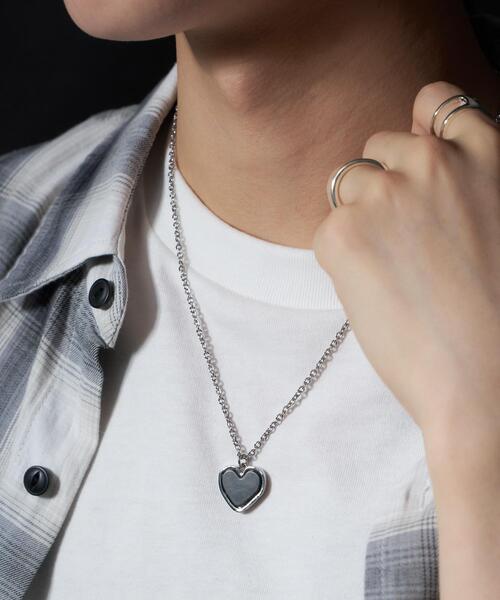 WEGO（ウィゴー）の「WEGO/変型ストーンネックレス（ネックレス・メンズ・グリーン/レッド/ブラック系その他/その他1・FREE）」の7枚目の写真