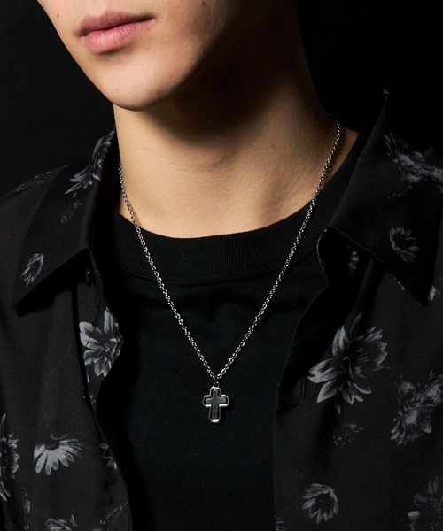 WEGO（ウィゴー）の「WEGO/変型ストーンネックレス（ネックレス・メンズ・グリーン/レッド/ブラック系その他/その他1・FREE）」の4枚目の写真