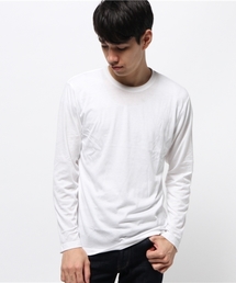 AZUL by moussy | TC天竺長袖クルーネックT(Tシャツ/カットソー)