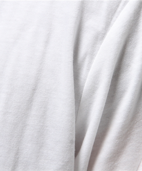 AZUL by moussy（アズールバイマウジー）の「TC天竺長袖クルーネックT（Tシャツ/カットソー・メンズ・ホワイト/ブラック/トップグレー・SMALL/X-LARGE/LARGE/X-SMALL/MEDIUM）」の10枚目の写真
